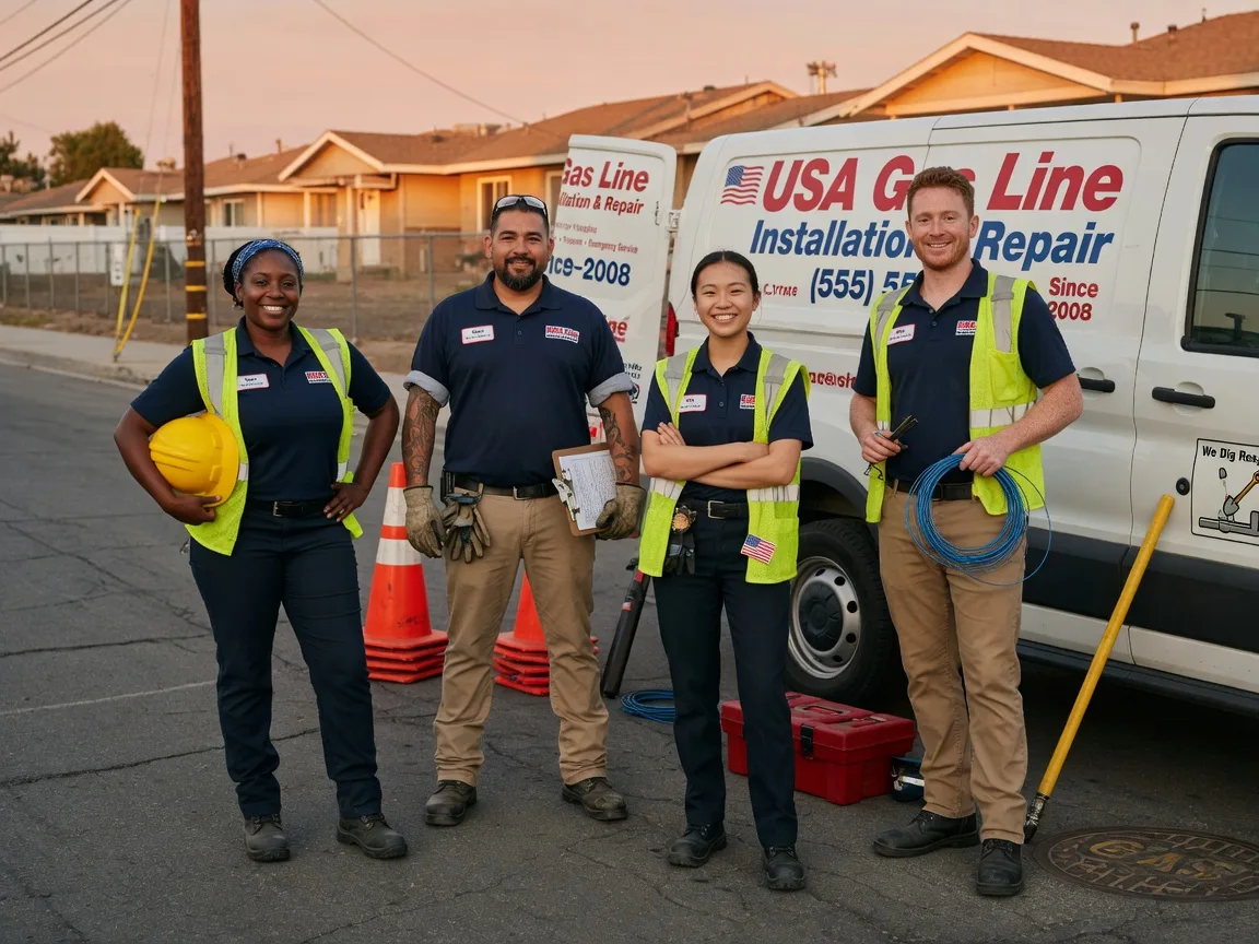 Gas Line Installation company in Sharon, WI